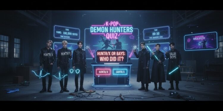 Huntr-x or Saja Boys- Who Did It- KPop Demon Hunters Quiz