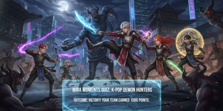 Mira Moments Quiz- KPop Demon Hunters Action & Outcome