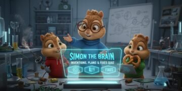 Simon the Brain- Inventions, Plans, and Fixes Quiz (Alvin and Chipmunks)