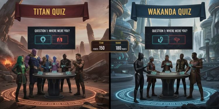 Titan vs Wakanda Quiz- Where Were You-